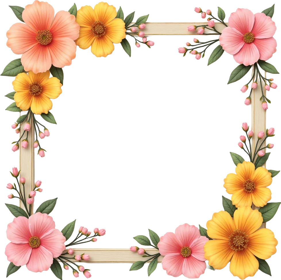 Floral Frame